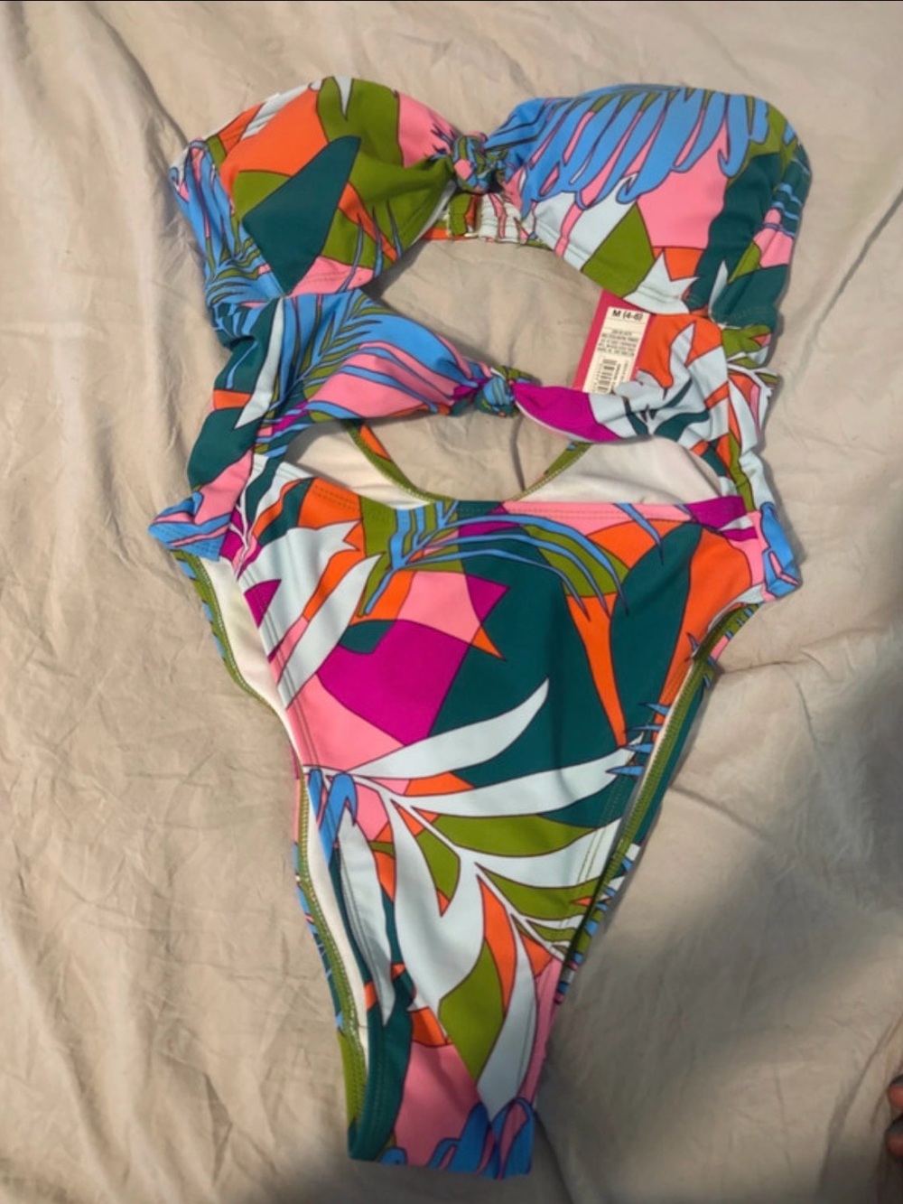 Target womens One-Piece Swimsuit - Pink, Green, Blue, Orange